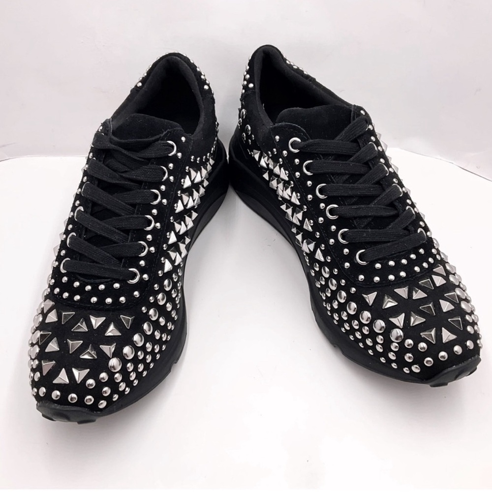 Steven Madden Carissa Stunning Studded Sneakers